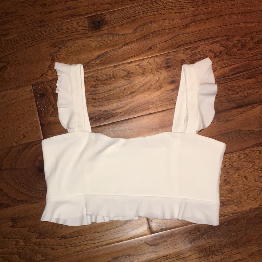White Crop Top